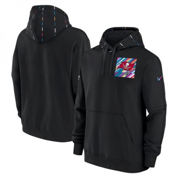 Men's Tampa Bay Buccaneers Black 2023 Crucial Catch Club Pullover Hoodie Men's Tampa Bay Buccaneers Black 2023 Crucial Catch Club Pullover Hoodie