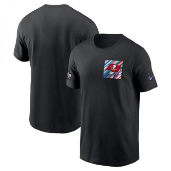 Men's Tampa Bay Buccaneers Black 2023 Crucial Catch Sideline Tri-Blend T-Shirt Men's Tampa Bay Buccaneers Black 2023 Crucial Catch Sideline Tri-Blend T-Shirt