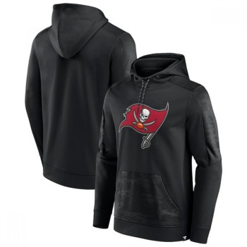 Men's Tampa Bay Buccaneers Black On The Ball Pullover Hoodie Men's Tampa Bay Buccaneers Black On The Ball Pullover Hoodie
