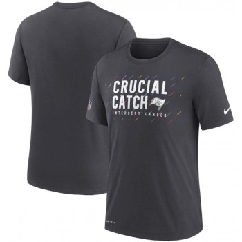 Men's Tampa Bay Buccaneers Charcoal 2021 Crucial Catch Performance T-Shirt Men's Tampa Bay Buccaneers Charcoal 2021 Crucial Catch Performance T-Shirt