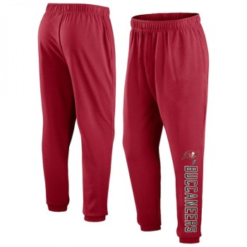 Men's Tampa Bay Buccaneers Red Chop Block Fleece Sweatpants Men's Tampa Bay Buccaneers Red Chop Block Fleece Sweatpants