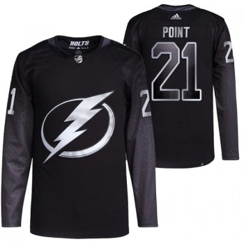 Men's Tampa Bay Lightning #21 Brayden Point Black Stitched Jersey Men's Tampa Bay Lightning #21 Brayden Point Black Stitched Jersey