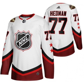 Men's Tampa Bay Lightning #77 Victor Hedman 2022 All-Star White Stitched Jersey Men's Tampa Bay Lightning #77 Victor Hedman 2022 All-Star White Stitched Jersey