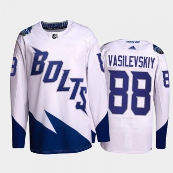 Men's Tampa Bay Lightning #88 Andrei Vasilevskiy 2022 Wehite Stadium Series Breakaway Stitched Jersey Men's Tampa Bay Lightning #88 Andrei Vasilevskiy 2022 Wehite Stadium Series Breakaway Stitched Jersey