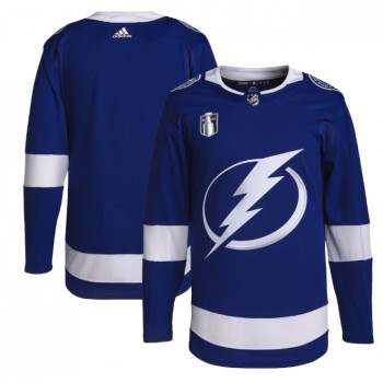 Men's Tampa Bay Lightning Blank 2022 Blue Stanley Cup Final Patch Stitched Jersey Men's Tampa Bay Lightning Blank 2022 Blue Stanley Cup Final Patch Stitched Jersey