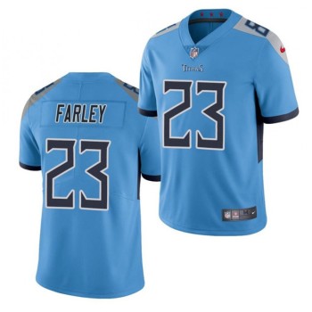 Men's Tennessee Titans #23 Caleb Farley Blue Vapor Untouchable Stitched Jersey Men's Tennessee Titans #23 Caleb Farley Blue Vapor Untouchable Stitched Jersey