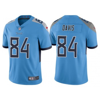 Men's Tennessee Titans #84 Corey Davis Blue Vapor Untouchable Stitched Jersey Men's Tennessee Titans #84 Corey Davis Blue Vapor Untouchable Stitched Jersey
