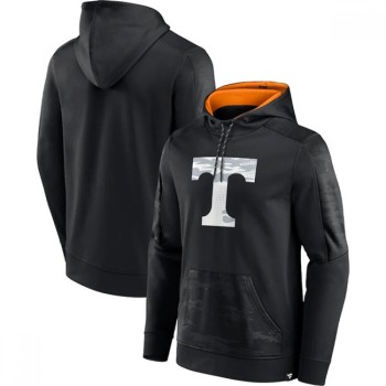 Men's Tennessee Volunteers Black On The Ball Pullover Hoodie Men's Tennessee Volunteers Black On The Ball Pullover Hoodie