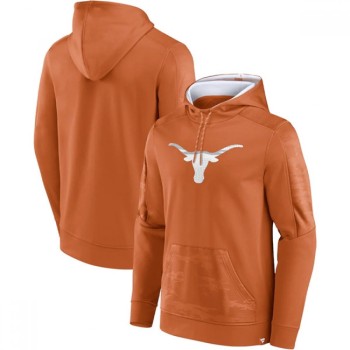 Men's Texas Longhorns Orange On The Ball Pullover Hoodie Men's Texas Longhorns Orange On The Ball Pullover Hoodie