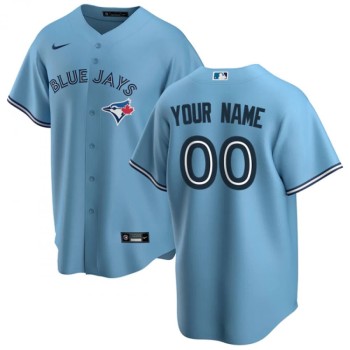 Youth Toronto Blue Jays Blue Stitched Baseball Custom Jersey Youth Toronto Blue Jays Blue Stitched Baseball Custom Jersey