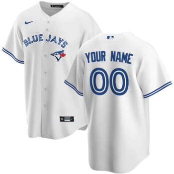 Youth Toronto Blue Jays White Stitched Baseball Custom Jersey Youth Toronto Blue Jays White Stitched Baseball Custom Jersey