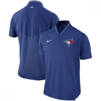 Men's Toronto Blue Jays Royal Authentic Collection Elite Performance Polo Men's Toronto Blue Jays Royal Authentic Collection Elite Performance Polo
