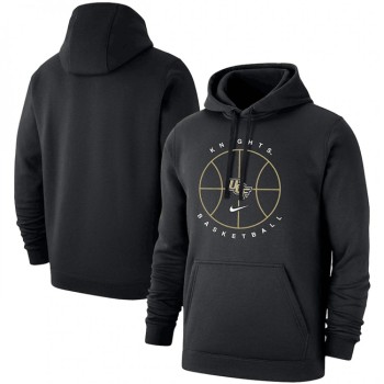 Men's UCF Knights Black Basketball Icon Club Fleece Pullover Hoodie Men's UCF Knights Black Basketball Icon Club Fleece Pullover Hoodie