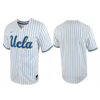 Men's UCLA Bruins Blank White Stitched Baseball Jersey Men's UCLA Bruins Blank White Stitched Baseball Jersey