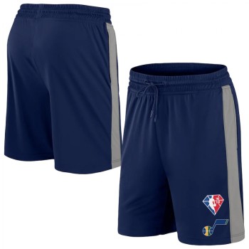 Men's Utah Jazz Navy Shorts Men's Utah Jazz Navy Shorts