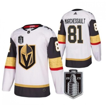 Men's Vegas Golden Knights #81 Jonathan Marchessault White 2023 Stanley Cup Final Stitched Jersey Men's Vegas Golden Knights #81 Jonathan Marchessault White 2023 Stanley Cup Final Stitched Jersey