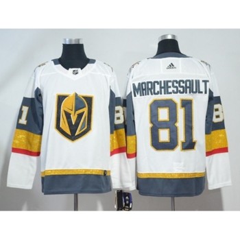 Men's Vegas Golden Knights #81 Jonathan Marchessault White Stitched NHL Jersey Men's Vegas Golden Knights #81 Jonathan Marchessault White Stitched NHL Jersey