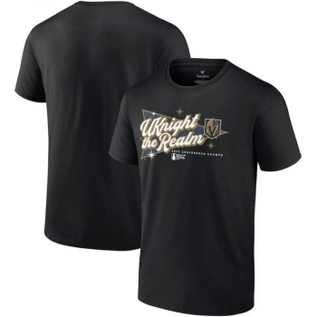 Men's Vegas Golden Knights Black 2023 Western Conference Champions Home Ice T-Shirt Men's Vegas Golden Knights Black 2023 Western Conference Champions Home Ice T-Shirt