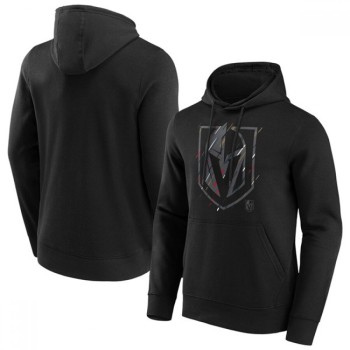 Men's Vegas Golden Knights Black Etch Hoodie Men's Vegas Golden Knights Black Etch Hoodie