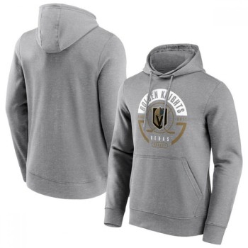 Men's Vegas Golden Knights Grey Block Party Hoodie Men's Vegas Golden Knights Grey Block Party Hoodie
