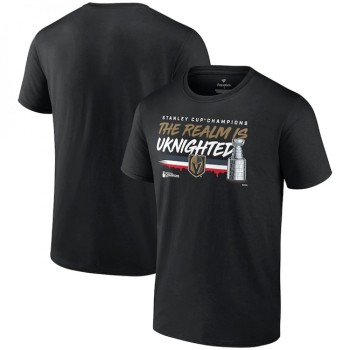 Men's Vegas Golden Knights White Black 2023 Stanley Cup Champions Rally Cry T-Shirt Men's Vegas Golden Knights White Black 2023 Stanley Cup Champions Rally Cry T-Shirt