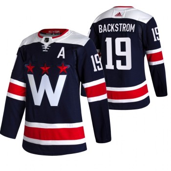 Men's Washington Capitals #19 Nicklas Backstrom Navy Pro Stitched Jersey Men's Washington Capitals #19 Nicklas Backstrom Navy Pro Stitched Jersey
