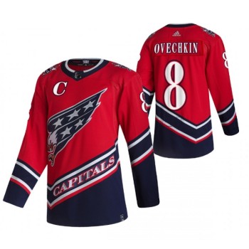 Men's Washington Capitals #8 Alex Ovechkin 2021 Reverse Retro Stitched Jersey Men's Washington Capitals #8 Alex Ovechkin 2021 Reverse Retro Stitched Jersey