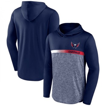 Men's Washington Capitals Black Podium Defender Pullover Hoodie Men's Washington Capitals Black Podium Defender Pullover Hoodie