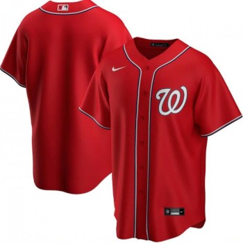 Men's Washington Nationals Blank Red Cool Base Stitched Jersey Men's Washington Nationals Blank Red Cool Base Stitched Jersey