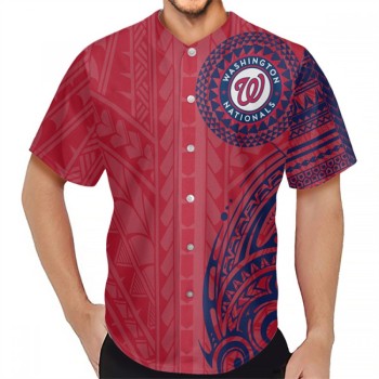 Men's Washington Nationals Red Baseball Jersey Men's Washington Nationals Red Baseball Jersey