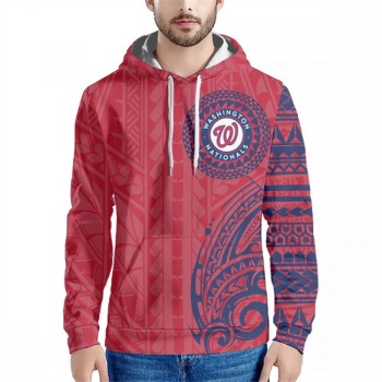 Men's Washington Nationals Red Hoodie Men's Washington Nationals Red Hoodie