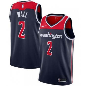Men's Washington Wizards #2 John Wall Navy Statement Edition Stitched Jersey Men's Washington Wizards #2 John Wall Navy Statement Edition Stitched Jersey