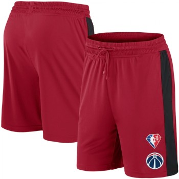 Men's Washington Wizards Red Shorts Men's Washington Wizards Red Shorts