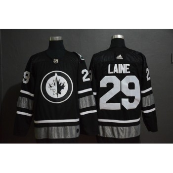 Men's Winnipeg Jets #29 Patrik Laine Black 2019 NHL All-Star Game Jersey Men's Winnipeg Jets #29 Patrik Laine Black 2019 NHL All-Star Game Jersey