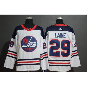 Men's Winnipeg Jets #29 Patrik Laine White Stitched NHL Jersey Men's Winnipeg Jets #29 Patrik Laine White Stitched NHL Jersey