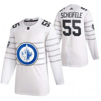 Men's Winnipeg Jets #55 Mark Scheifele 2020 White All Star Stitched NHL Jersey Men's Winnipeg Jets #55 Mark Scheifele 2020 White All Star Stitched NHL Jersey