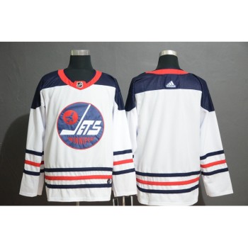 Men's Winnipeg Jets White Stitched NHL Jersey Men's Winnipeg Jets White Stitched NHL Jersey
