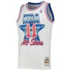 Men's Eastern Conference #11 Isiah Thomas White Hardwood Classics 1992 NBA All-Star Game Swingman Jersey