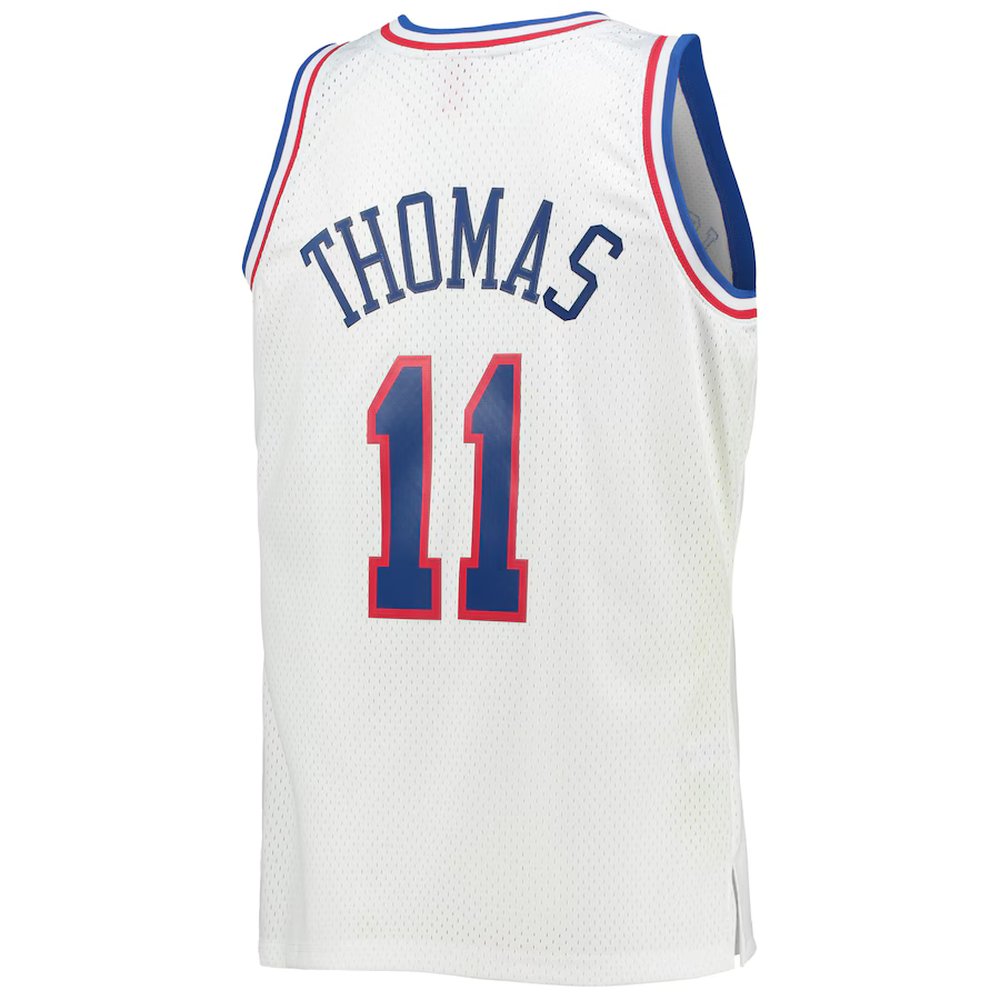Men's Eastern Conference #11 Isiah Thomas White Hardwood Classics 1992 NBA All-Star Game Swingman Jersey