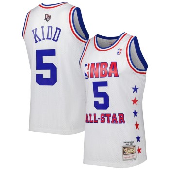 Men's Eastern Conference #5 Jason Kidd White 2003 All Star Game Swingman Jersey Men's Eastern Conference #5 Jason Kidd White 2003 All Star Game Swingman Jersey