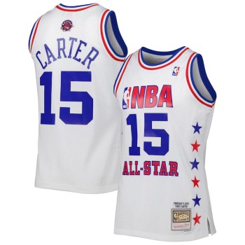 Men's Eastern Conference #15 Vince Carter White 2003 All Star Game Swingman Jersey Men's Eastern Conference #15 Vince Carter White 2003 All Star Game Swingman Jersey
