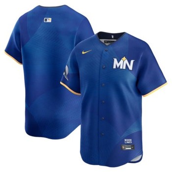 Men's Minnesota Twins Royal 2024 City Connect Limited Jersey Men's Minnesota Twins Royal 2024 City Connect Limited Jersey