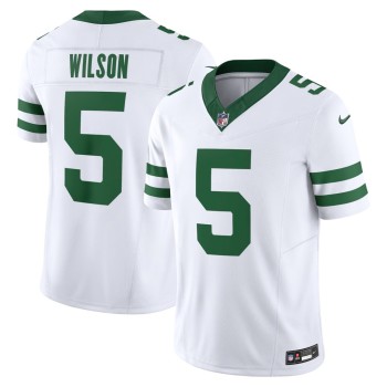 Men's New York Jets Garrett Wilson Legacy White Vapor F.U.S.E. Limited Jersey (3) Men's New York Jets Garrett Wilson Legacy White Vapor F.U.S.E. Limited Jersey (3)