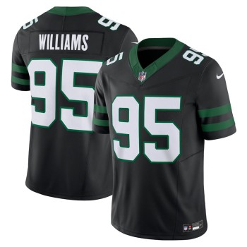 Men's New York Jets Quinnen Williams Legacy Black Vapor F.U.S.E. Limited Jersey Men's New York Jets Quinnen Williams Legacy Black Vapor F.U.S.E. Limited Jersey