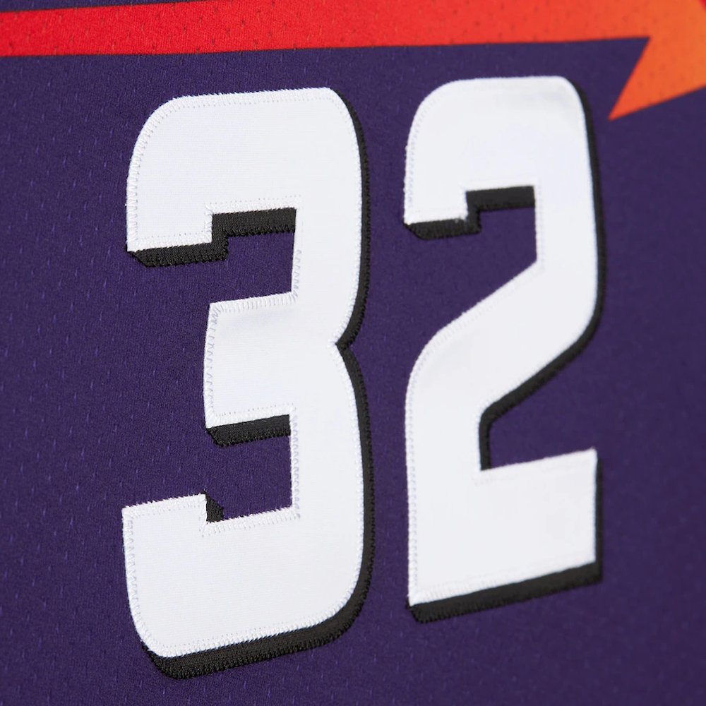 Men's Phoenix Suns #32 Jason Kidd Purple 2000 NBA All-Star Game Authentic Jersey