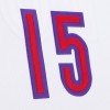 Men's Toronto Raptors #15 Vince Carter White 2000 NBA All-Star Game Authentic Jersey