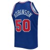 Men's Western Conference #50 David Robinson Royal Hardwood Classics 1992 NBA All-Star Game Swingman Jersey