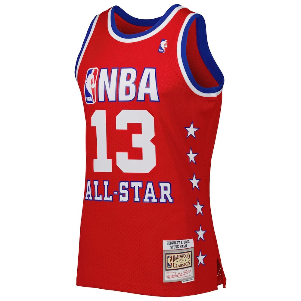 Men's Western Conference #13 Steve Nash Red 2003 All Star Game Swingman Jersey Men's Western Conference #13 Steve Nash Red 2003 All Star Game Swingman Jersey