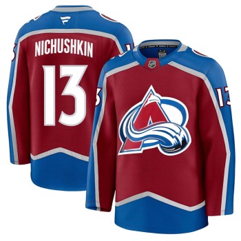 Youth Colorado Avalanche #13 Valeri Nichushkin Burgundy Home Jersey Youth Colorado Avalanche #13 Valeri Nichushkin Burgundy Home Jersey