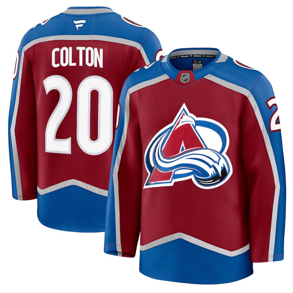 Youth Colorado Avalanche #20 Ross Colton Burgundy Home Jersey